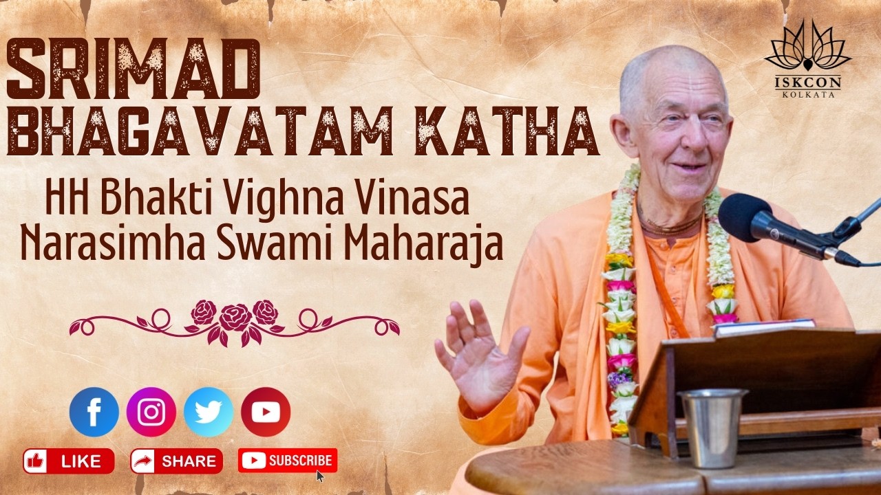 SB Class | 2nd March 2026 | HH Bhakti Vighna Vinasa Narasimha Swami Maharaja