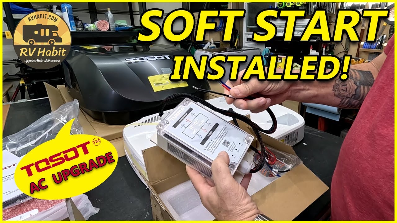 Бесшумная модернизация системы кондиционирования для автодома! Кондиционер Tosot с Wi-Fi и теплов...