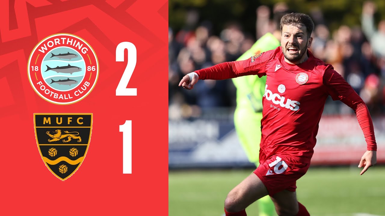 DRAMATIC LATE WINNER IN SEMI-FINAL 🤯 | Worthing 2-1 Maidstone United | Highlights
