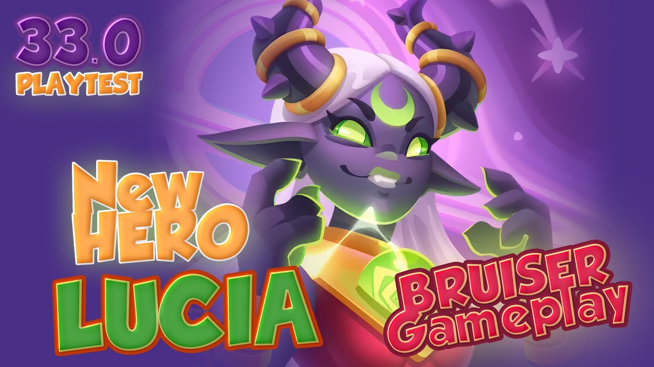 33.0 - All New Hero LUCIA - Gameplay with BRUISER - Playtest - RUSH ROYALE