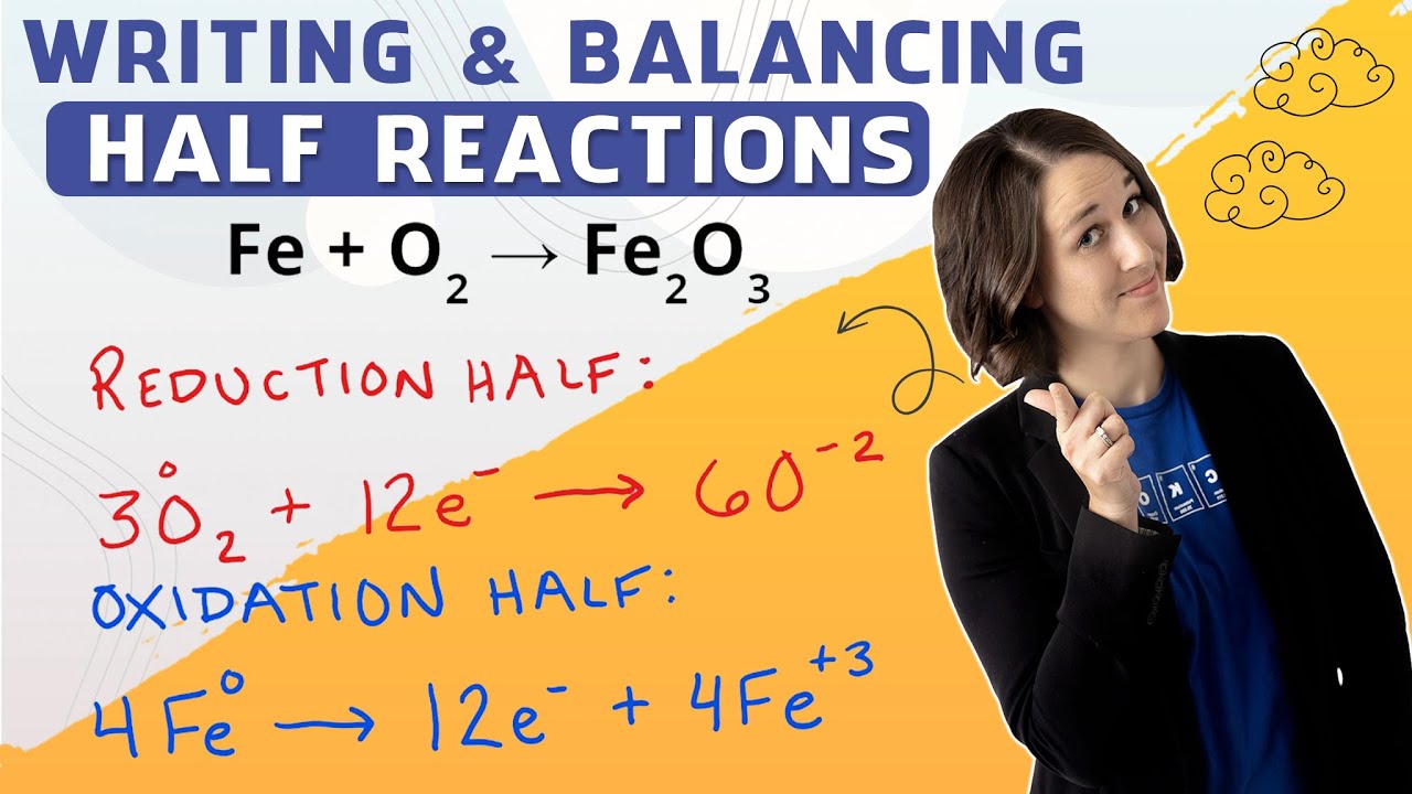 Solving & Balancing Half Reaction REDOX Equations (98)