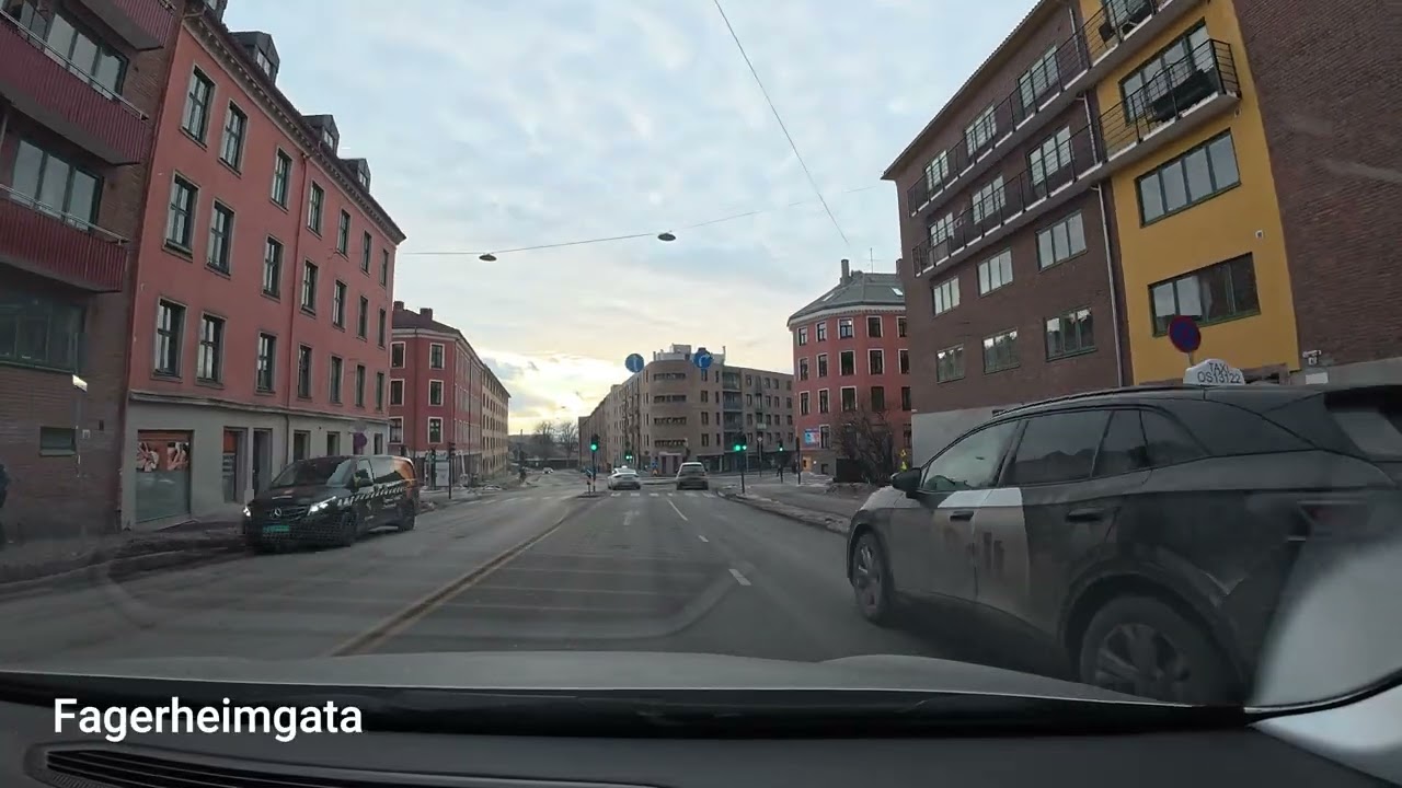 Oslo Road View - Stovner - Grünerløkka - Torshov - Lindeberg