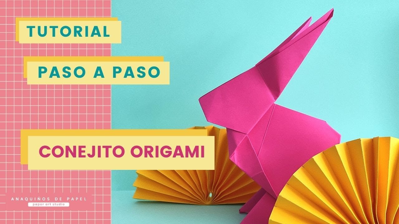 🐇🥕CONEJITO DE ORIGAMI🥕🐇 | | Fácil y rápido | | Tutorial paso a paso
