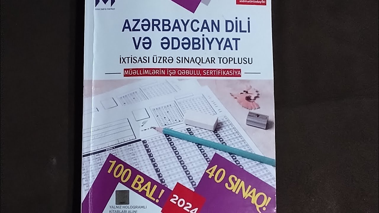 Mhm 2024 Azərbaycan dili və ədəbiyyat 40 sınaq test toplusu SINAQ 1 AZƏRBAYCAN DİLİ SUALLARI.
