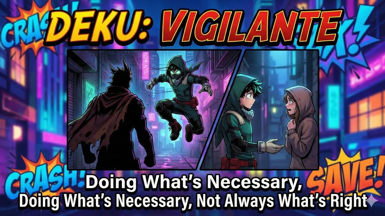 What if Deku Became a Vigilante to Hunt Corrupt Heroes?