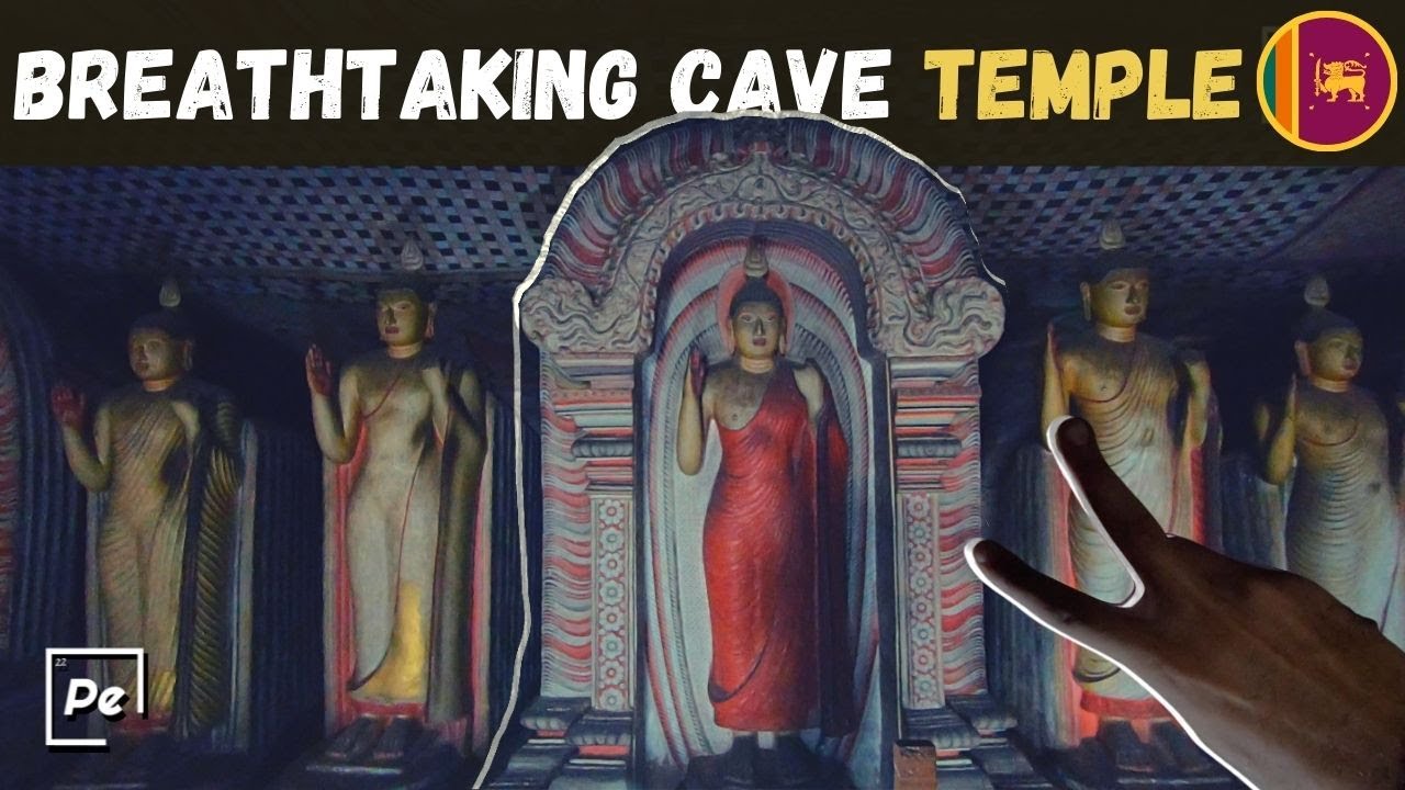 The LARGEST Best-Preserved Cave Temple In Sri Lanka [5 CAVES]