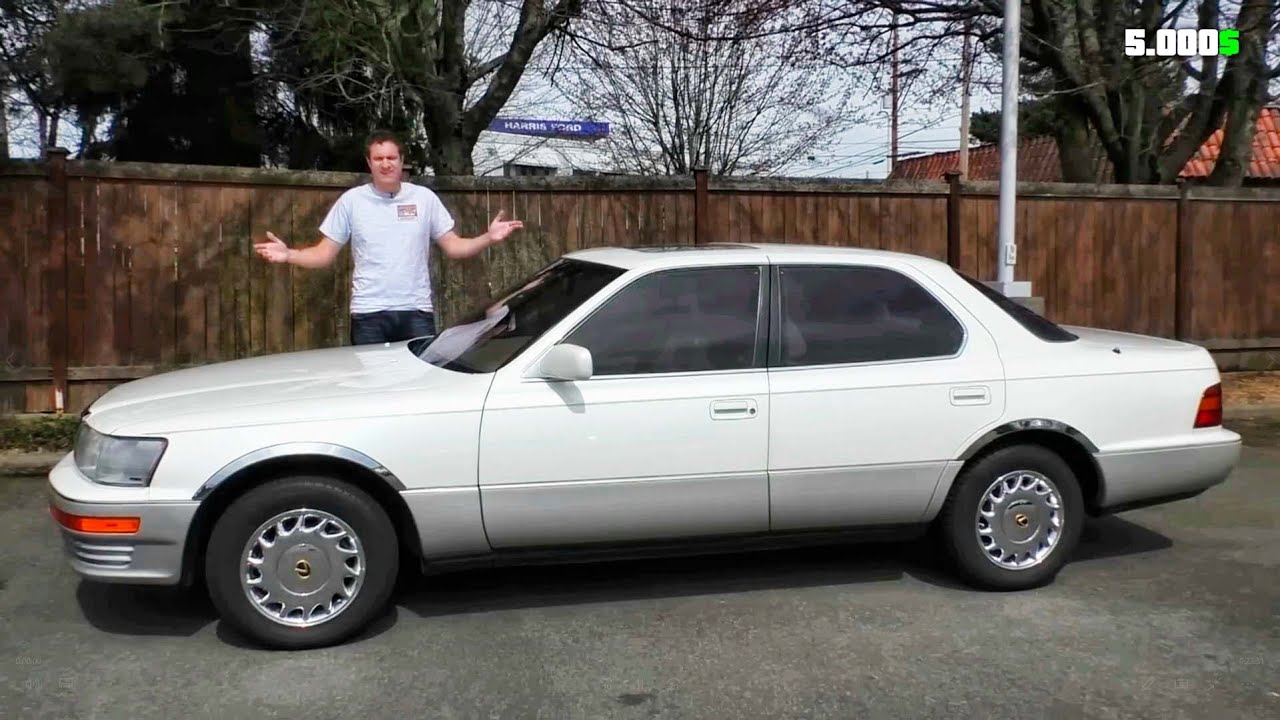 Este Lexus de 1990 hizo temblar a Mercedes y BMW