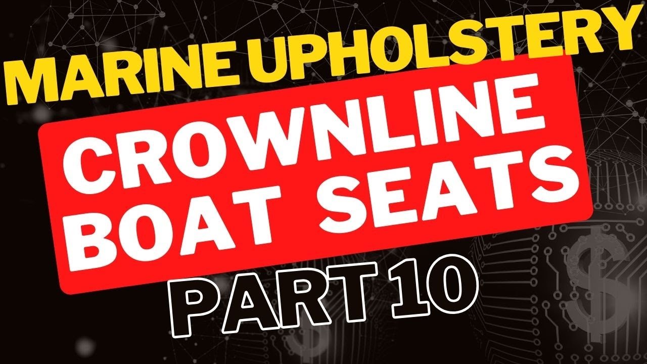 Boat Seat Upholstery Step by Step How to Upholster Boat Seats Marine Upholstery Tutorial PART 10