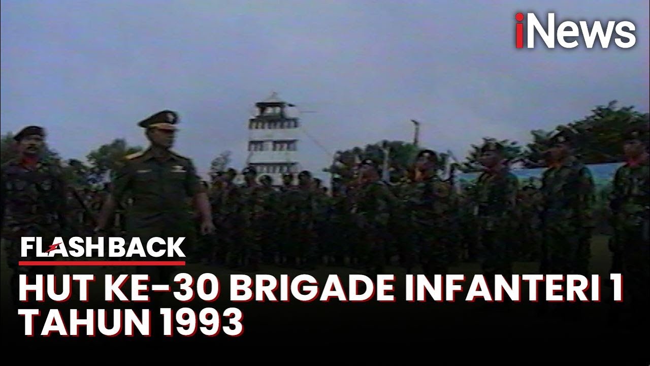 HUT ke-30 Brigif 1/Jaya Sakti: Brigjen Wiranto sebagai Inspektur Upacara | Flashback