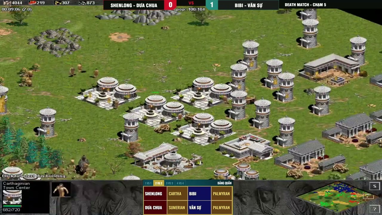 Shenlong - Dưa Chua vs Bibi - Văn Sự | Death Match | 06/12/2023