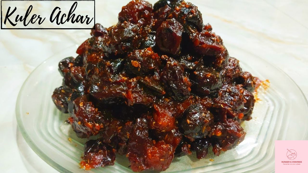 Kuler Achar | Bengali Pickle Recipe | Indian Jujuba Pickle Recipe