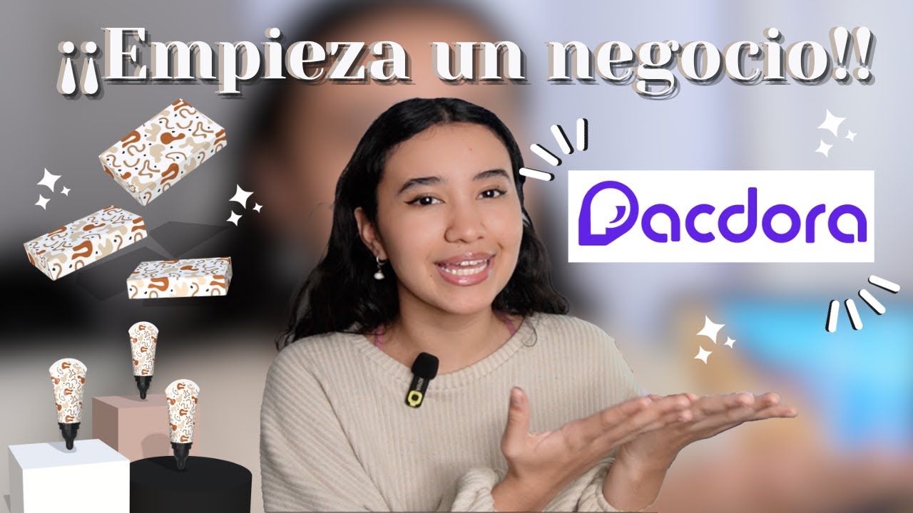 Emprende facil y diseña con Pacdora 🎨 #pacdora