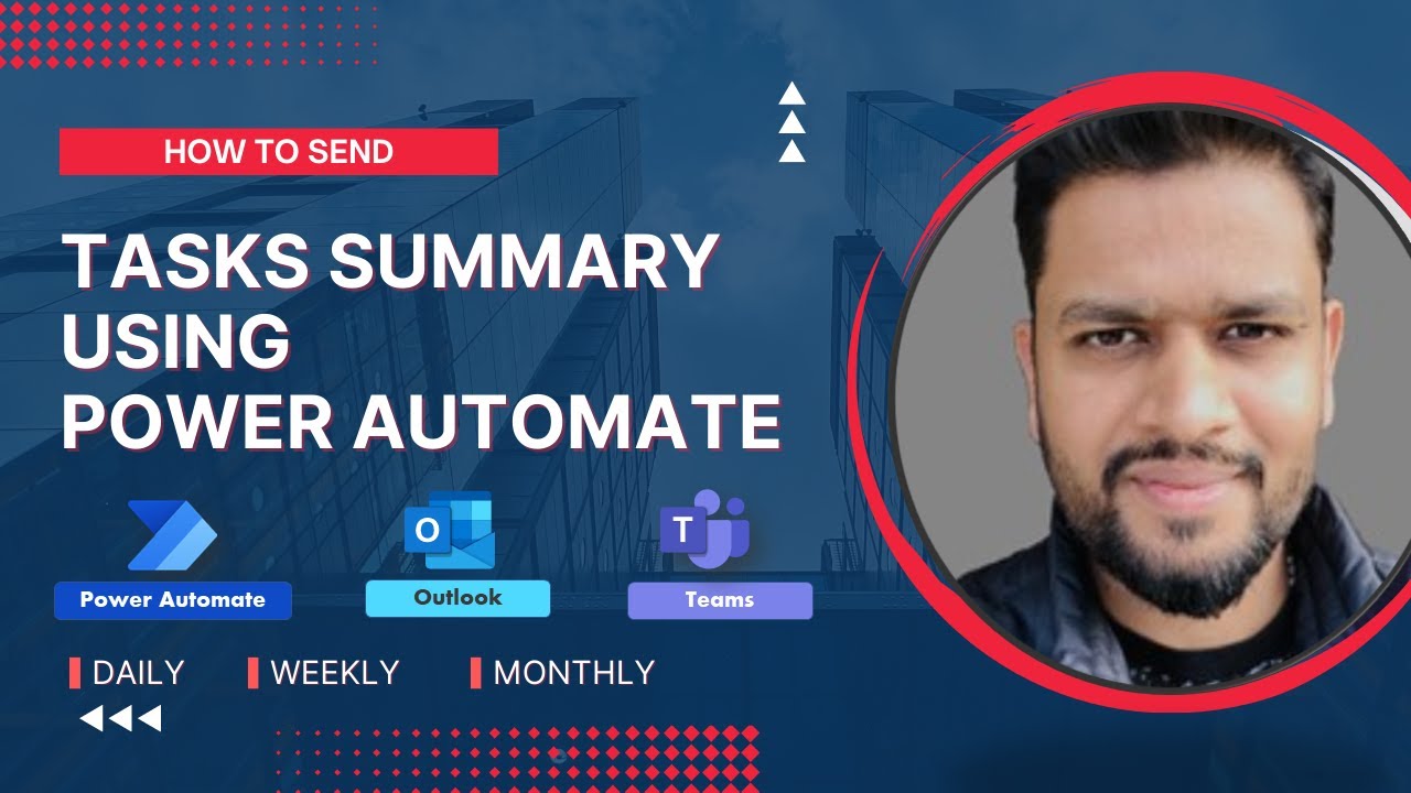 Отправка сводной таблицы задач уникальным пользователям с помощью Power Automate #powerautomate #...