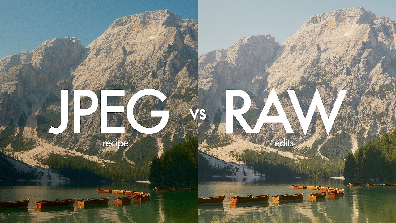 Сравнение JPEG и RAW-файлов, полученных непосредственно с пленки Fuji, с отредактированными RAW-ф...