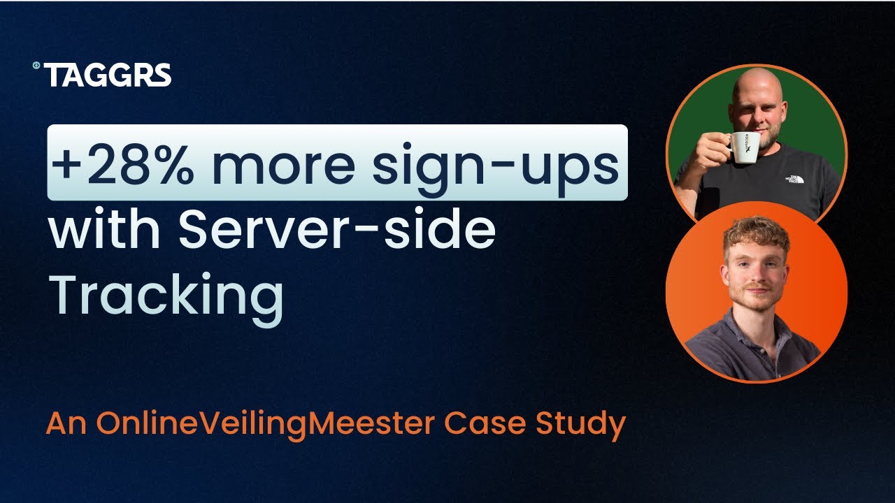 From Incomplete Tracking To +28% Measured Sign-ups | An OnlineVeilingmeester Case
