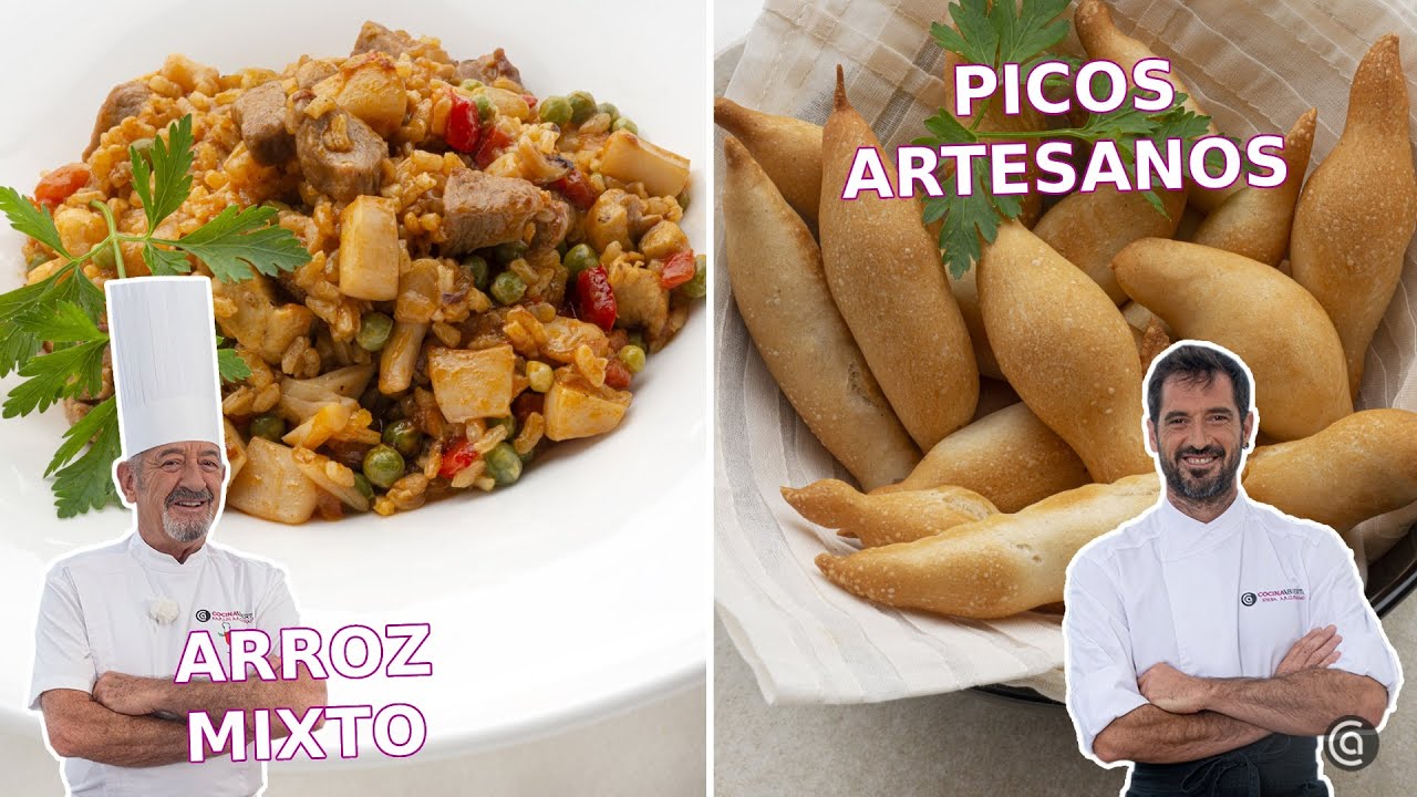 PICOS ARTESANOS y ARROZ MIXTO con Joseba y Karlos Arguiñano