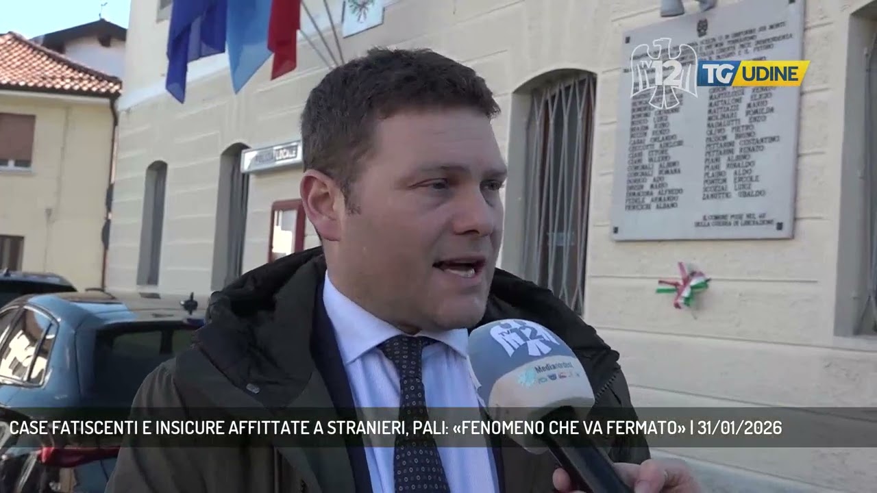 CASE FATISCENTI E INSICURE AFFITTATE A STRANIERI, PALI: «FENOMENO CHE VA FERMATO» | 31/01/2026