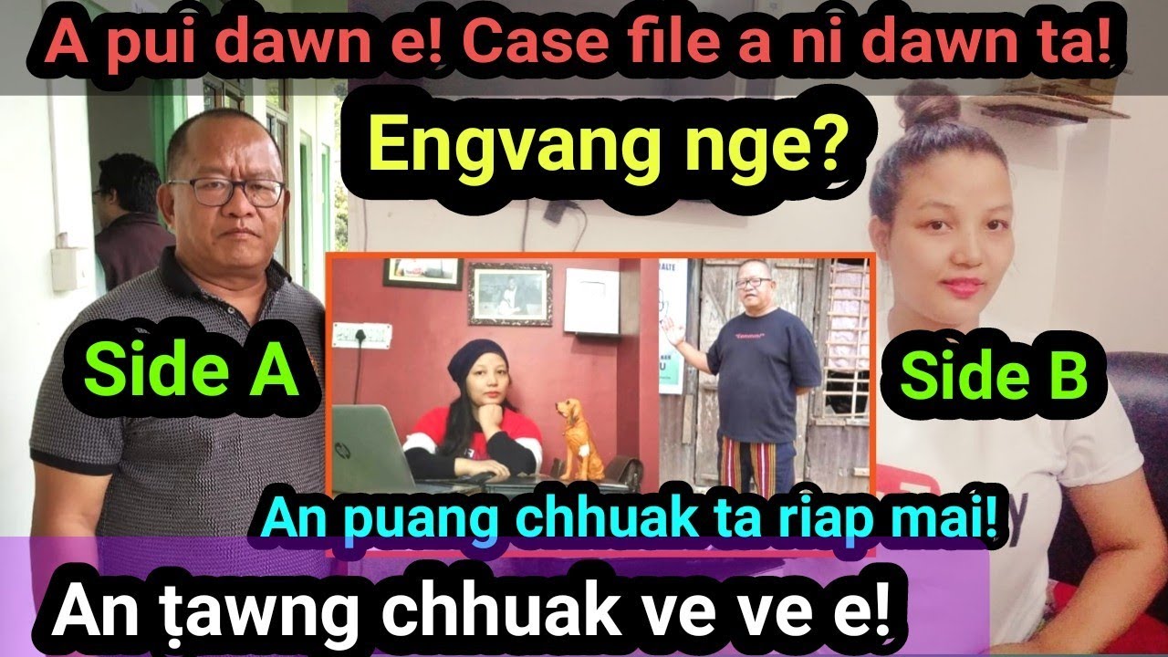 Hei le! Tuesday Nightmare (Mapuii) Vs Pu Hriata kan Biakna chu! Side A & B! An incho dun hle!