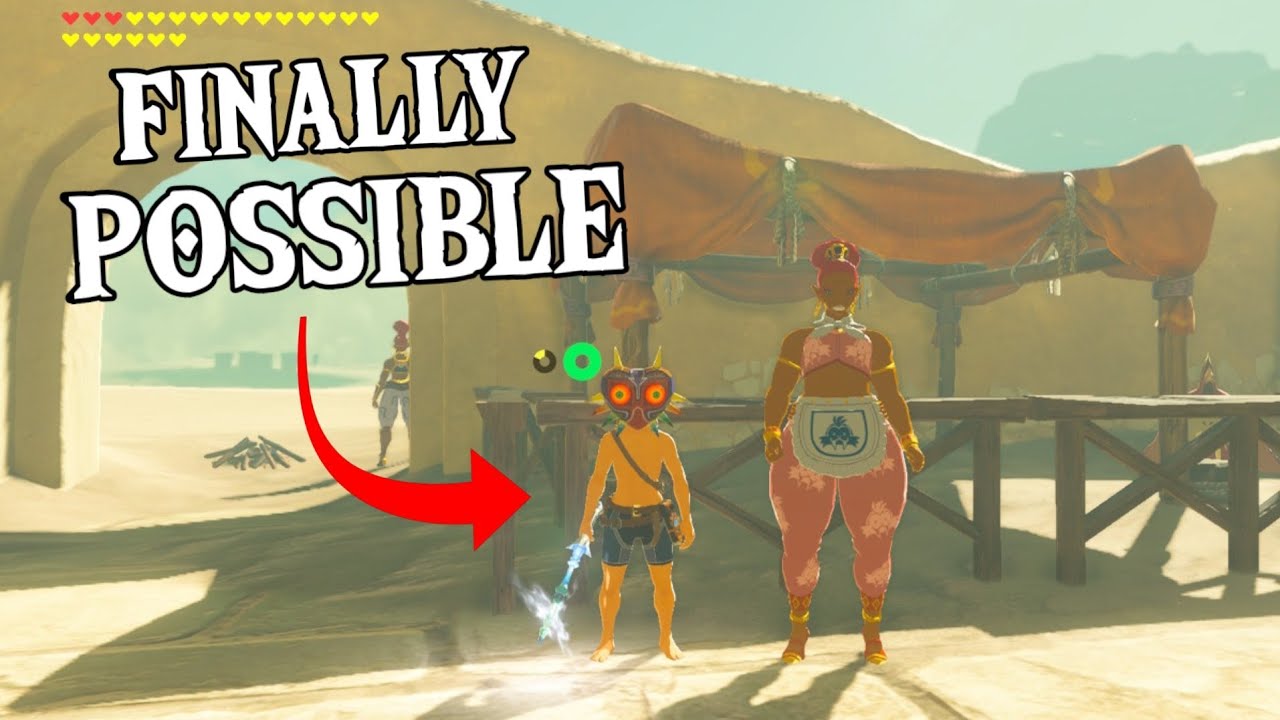 Entering Gerudo Town WITHOUT a Disguise! | Zelda: Breath of the Wild