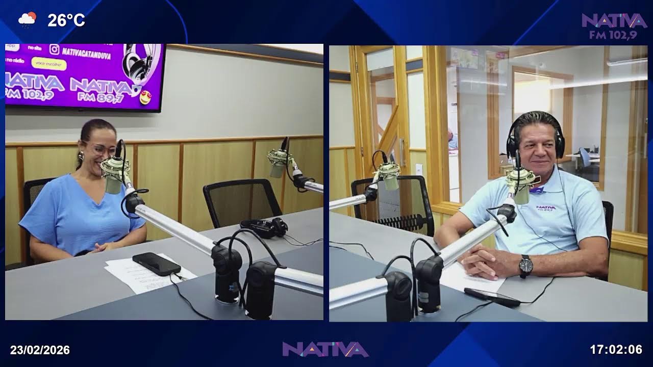 Principais notícias de Catanduva e região-Transmissão ao vivo de Nativa FM 89,7.
