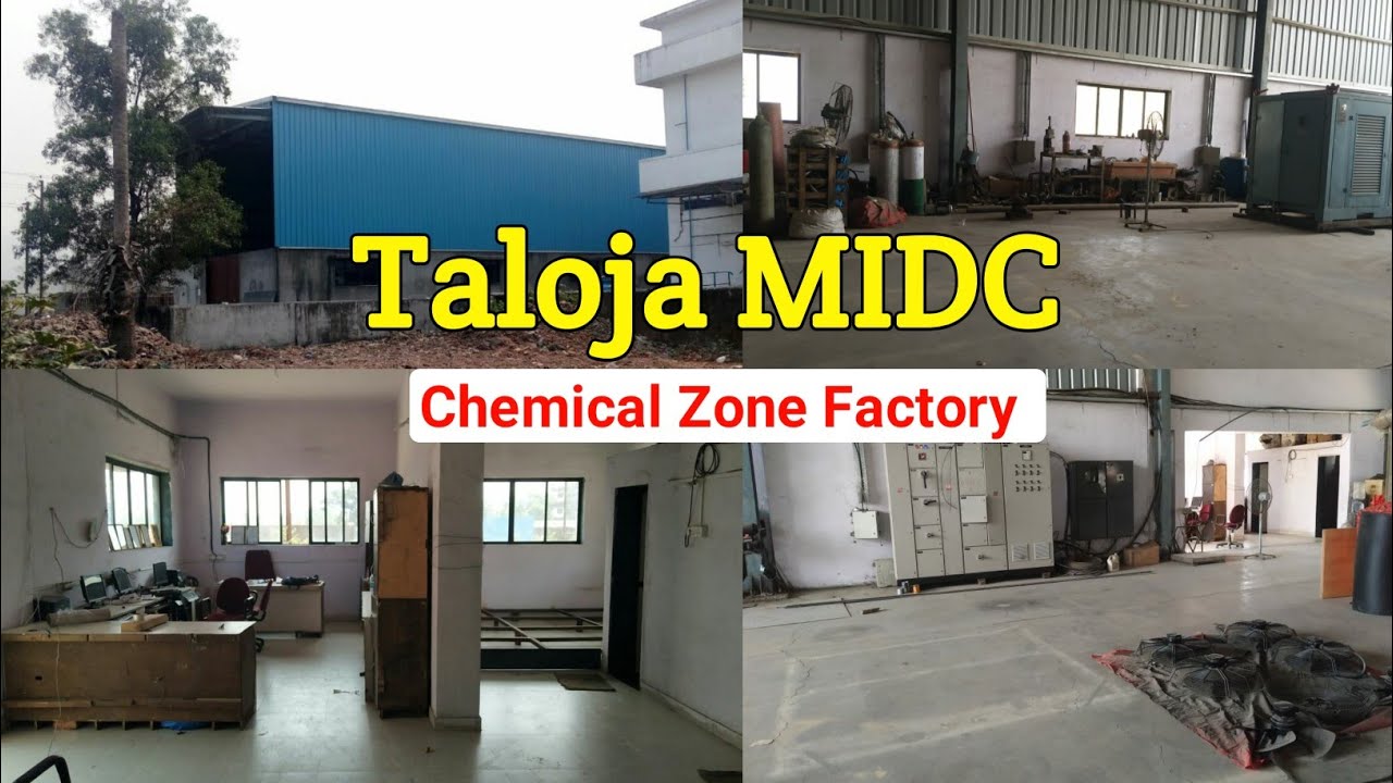 Taloja MIDC : Chemical Zone Factory | M Block | sale and Lease available 8652601787