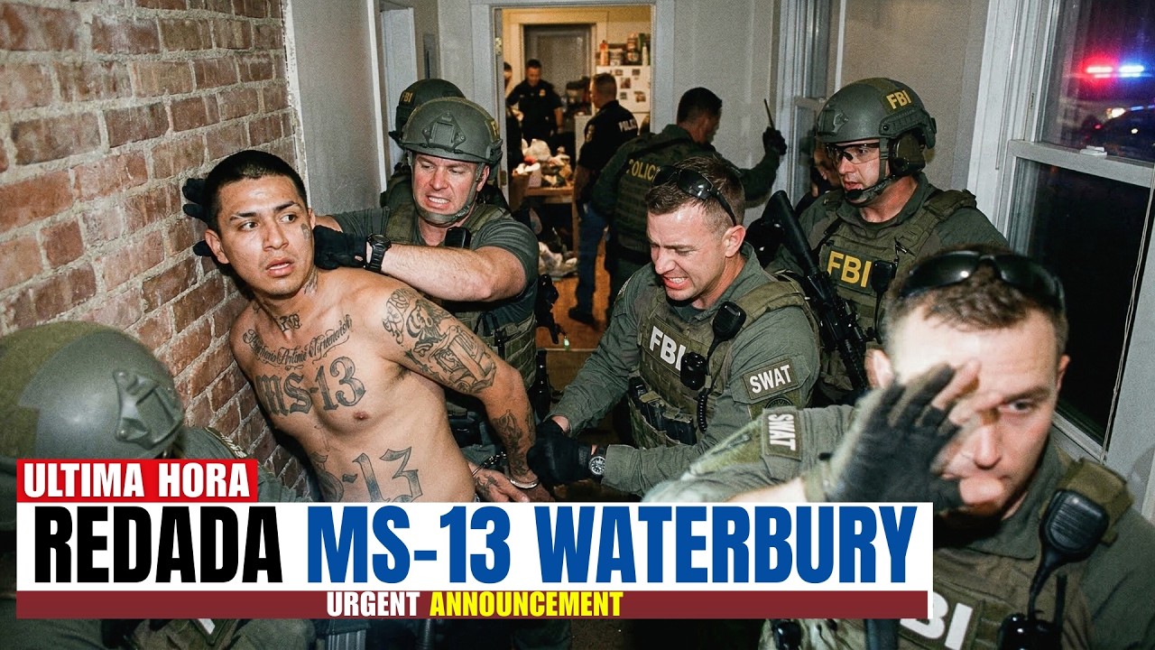 FBI REDADA En Waterbury Por Tragedia En El Salvador — 1 PRÓFUGO DE MS-13 ATRAPADO