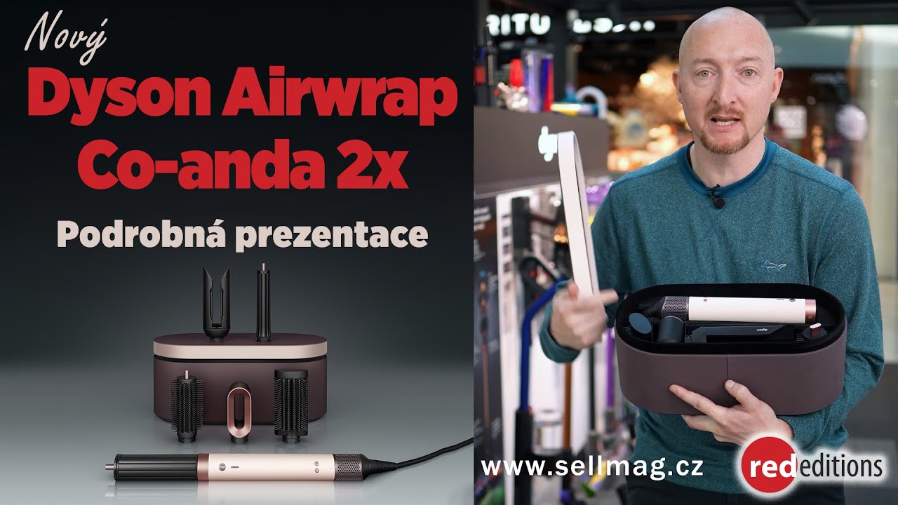 Dyson Airwrap Co-anda 2x podrobně - prezentace inovací a funkcí nového multistyleru