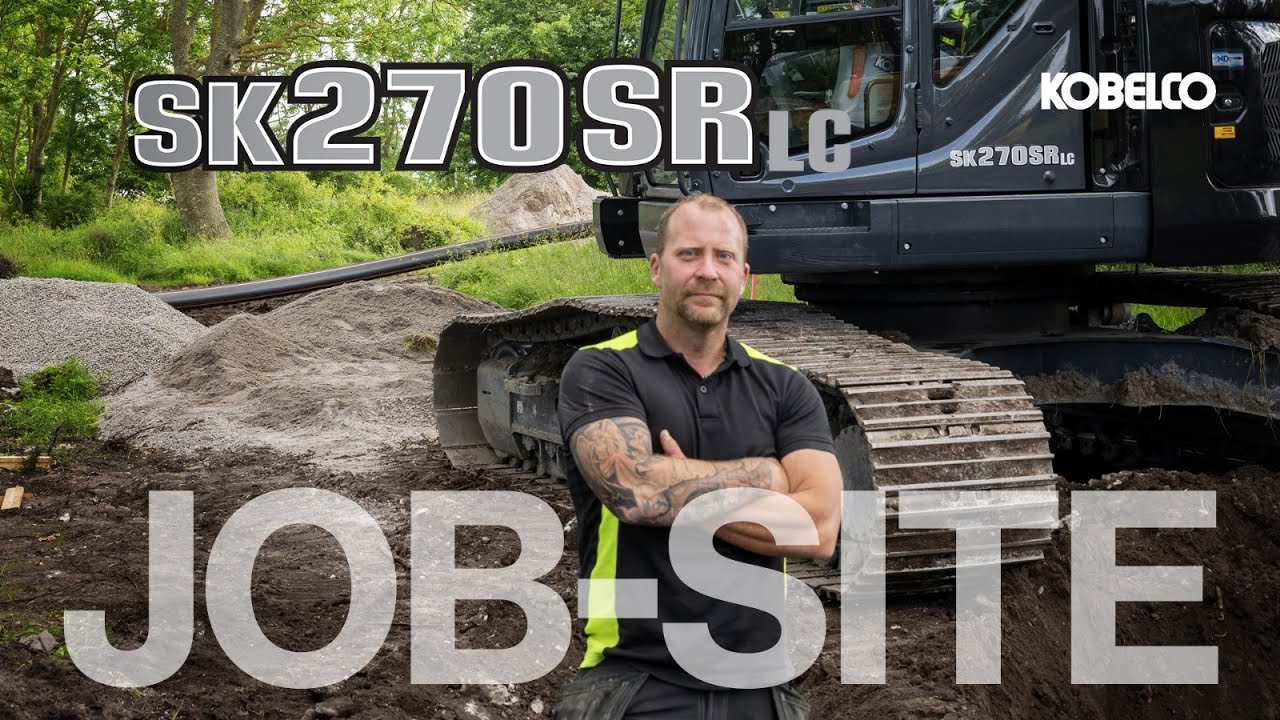 Kobelco SK270SRLC-7 Powers Öland Infrastructure Upgrades!