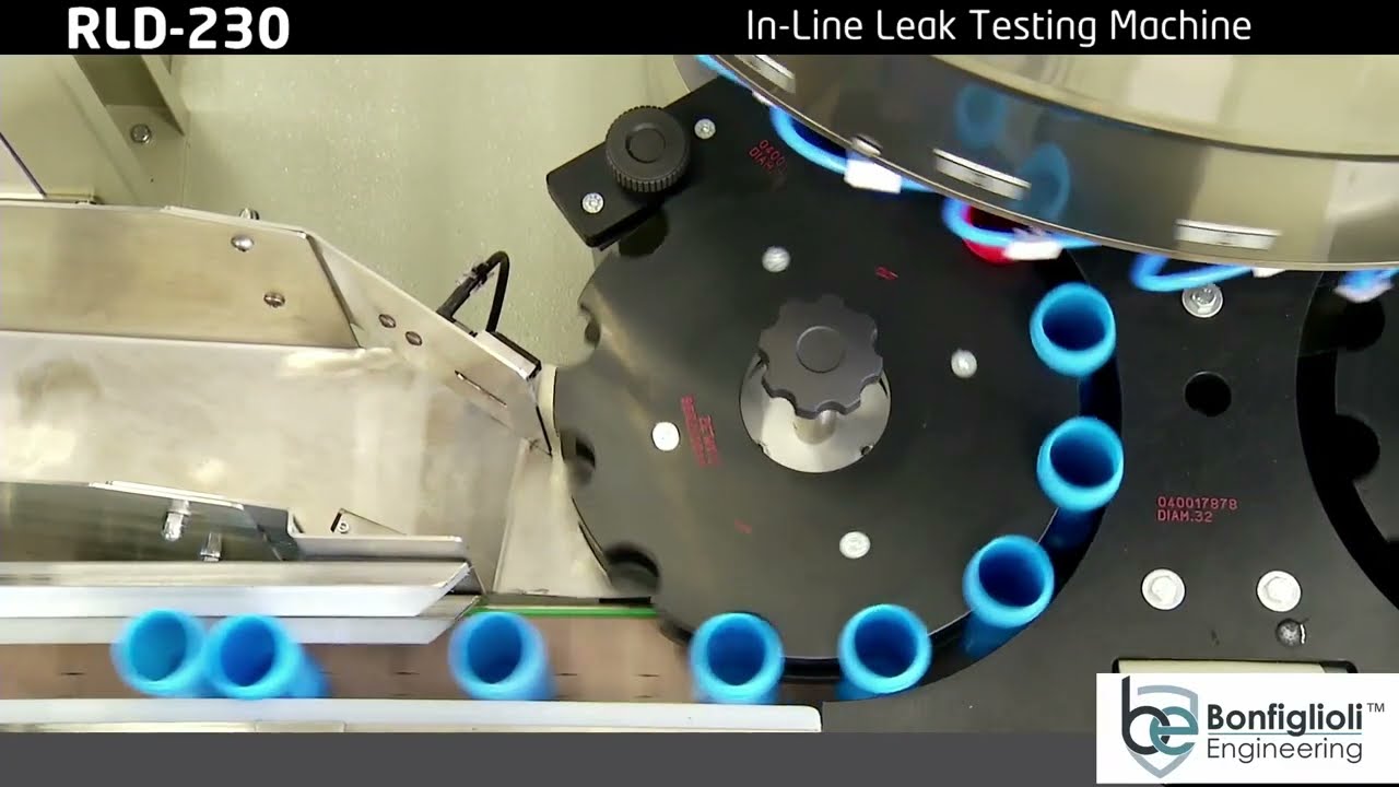 RLD-230/R/RS In-line CCI Testing Machine for Chemicals & Personal Care Containers