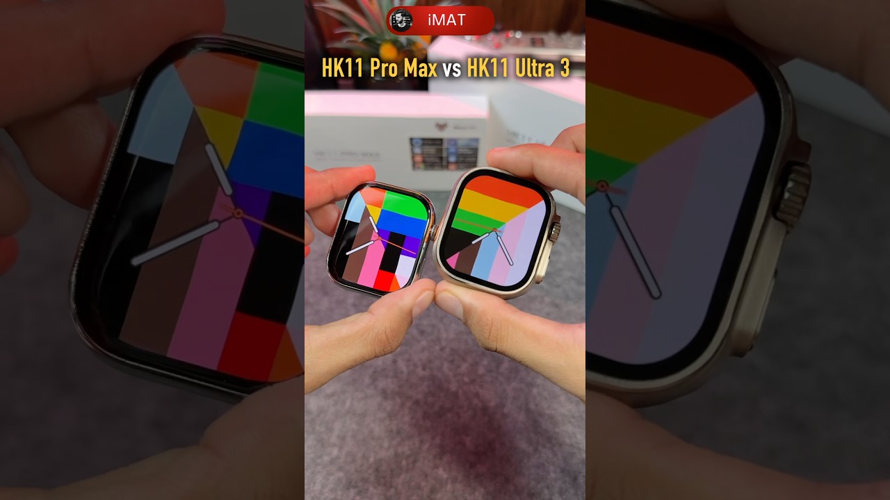 HK11 Pro Max vs HK11 Ultra 3 | $50 Apple Watch Alternative #applewatchultraalternative