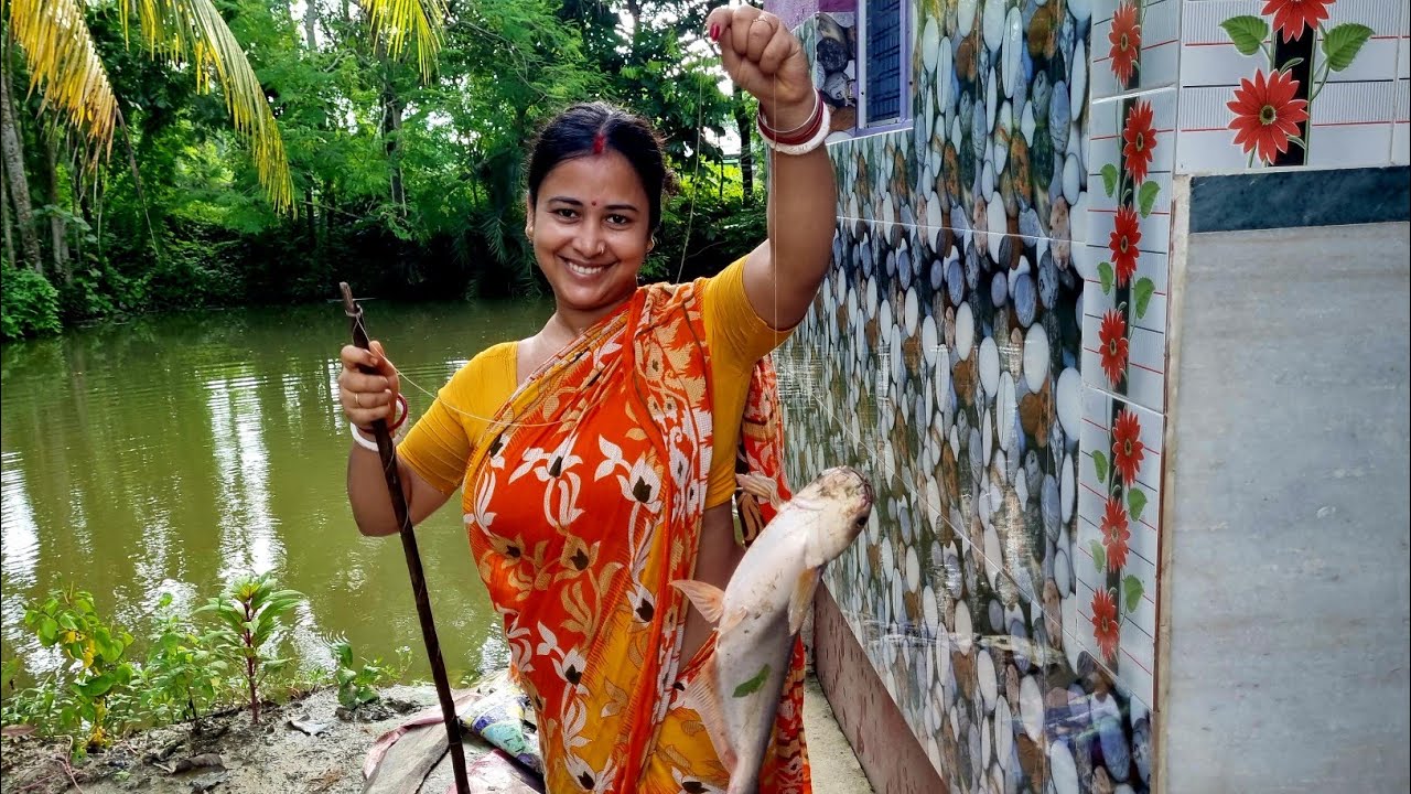 পুকুর থেকে বড়ো পাঙাশ মাছ ধরতে গিয়ে এ কী হলো❓️😱😱