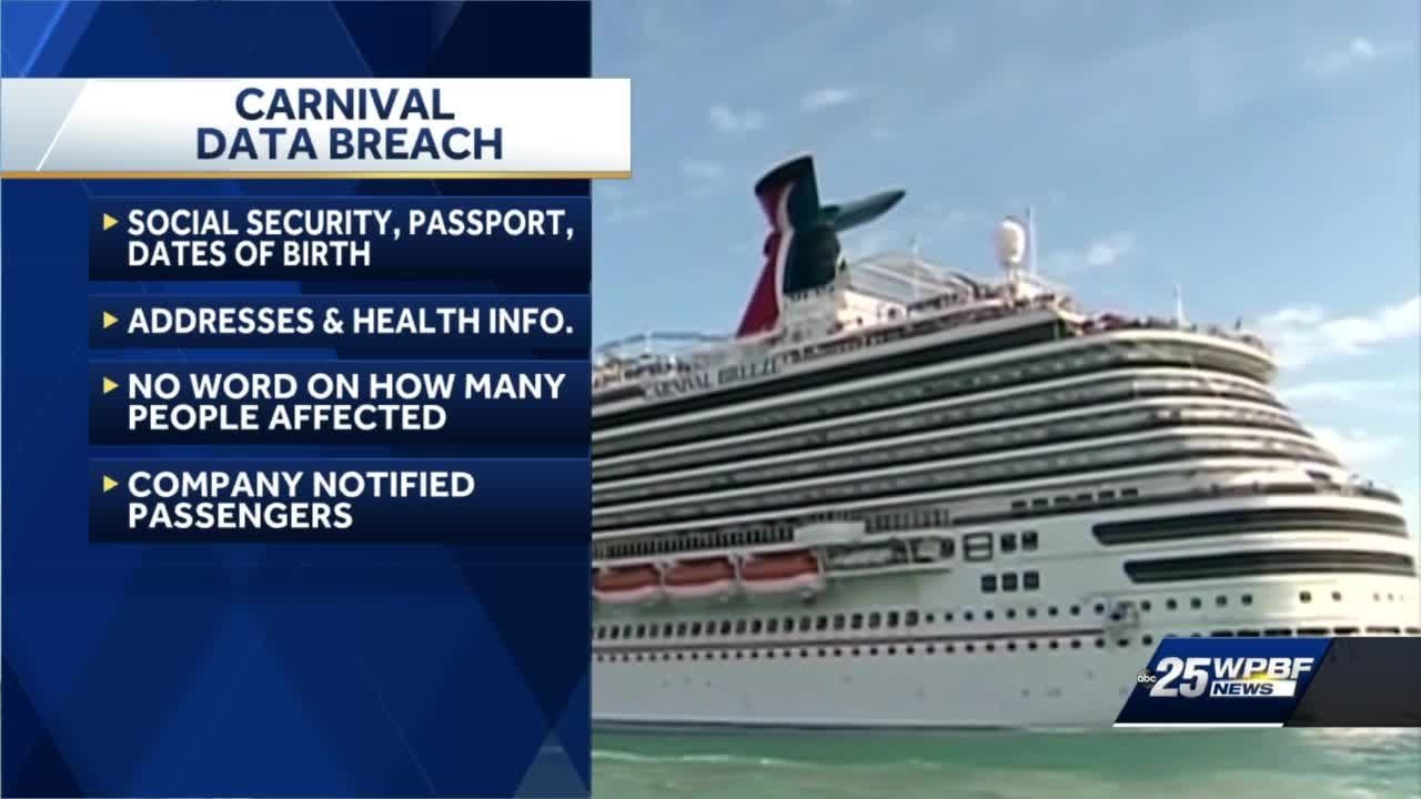 Cruise giant Carnival says customers affected by breach