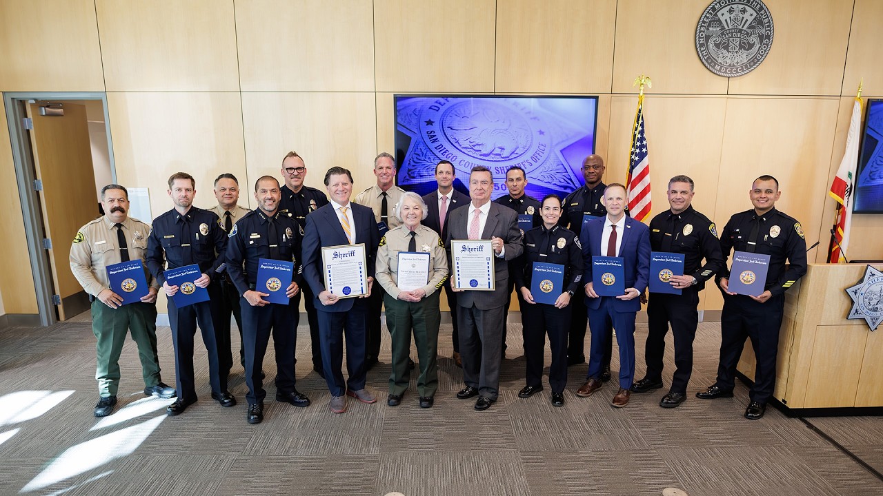 Working Together on Fentanyl Crisis - San Diego County Sheriff's Office
