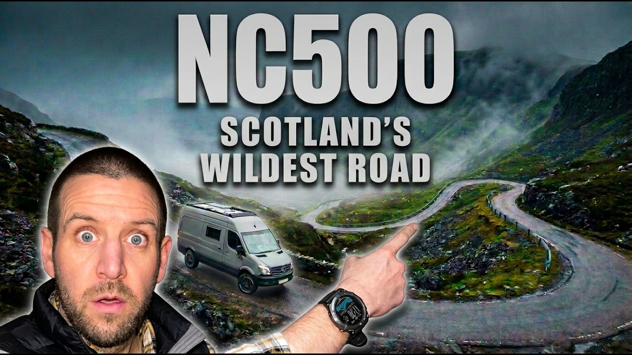NC500 Bealach na B&agrave;: Scotland&rsquo;s Wildest Road in Our Campervan  - Family Vanlife