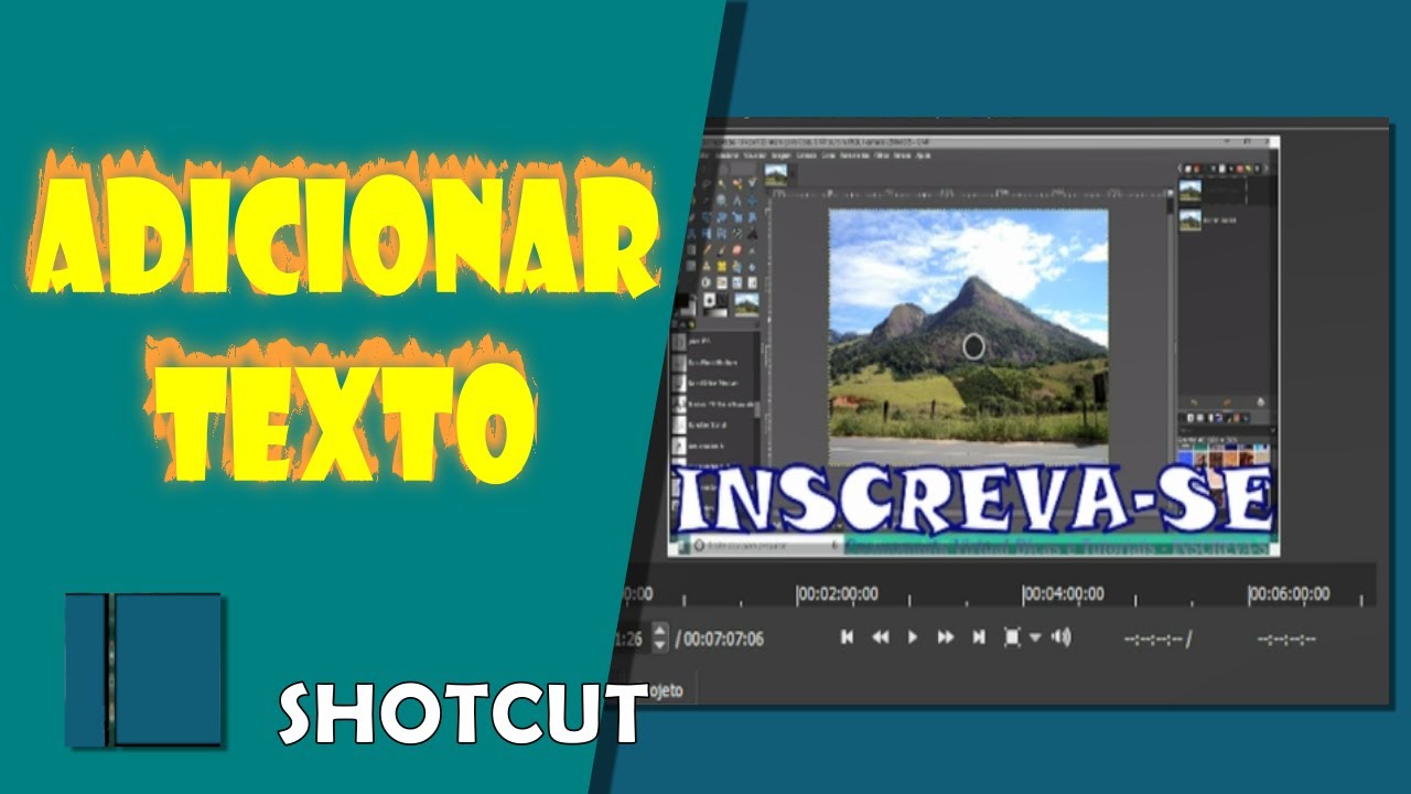 Como Colocar Textos no Shotcut