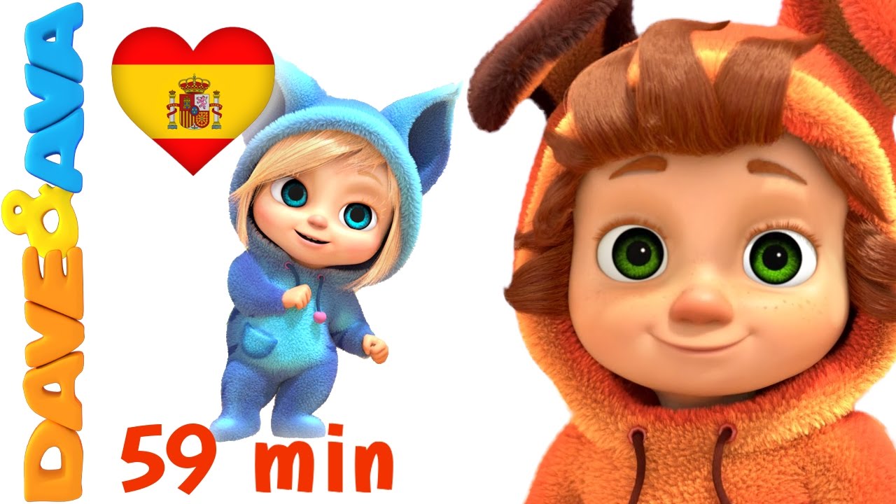 ☺️ Si Eres Feliz y lo Sabes | Canciones para Bebés. Colección Canciones Infantiles de Dave y Ava ☺️