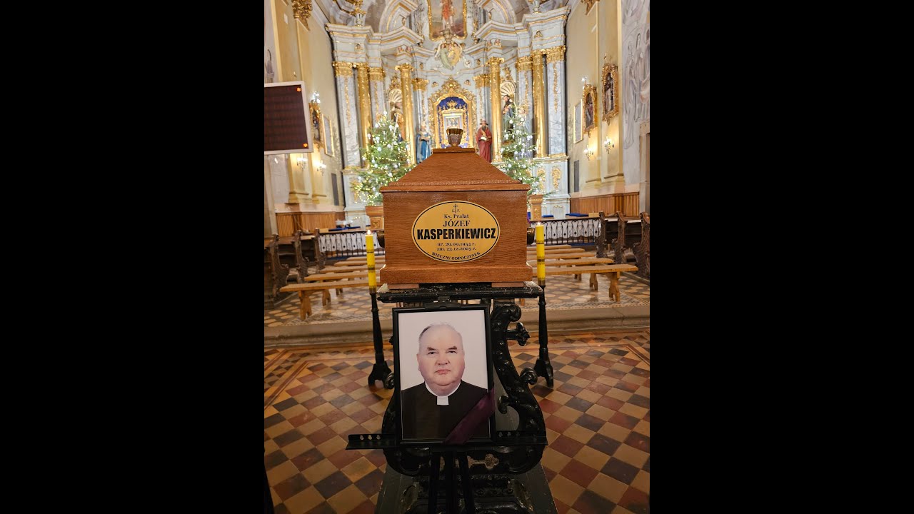 Msza pogrzebowa śp. ks. prał. Józefa Kasperkiewicza