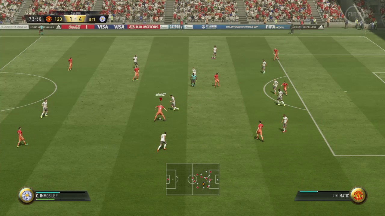 FIFA 17 immobile