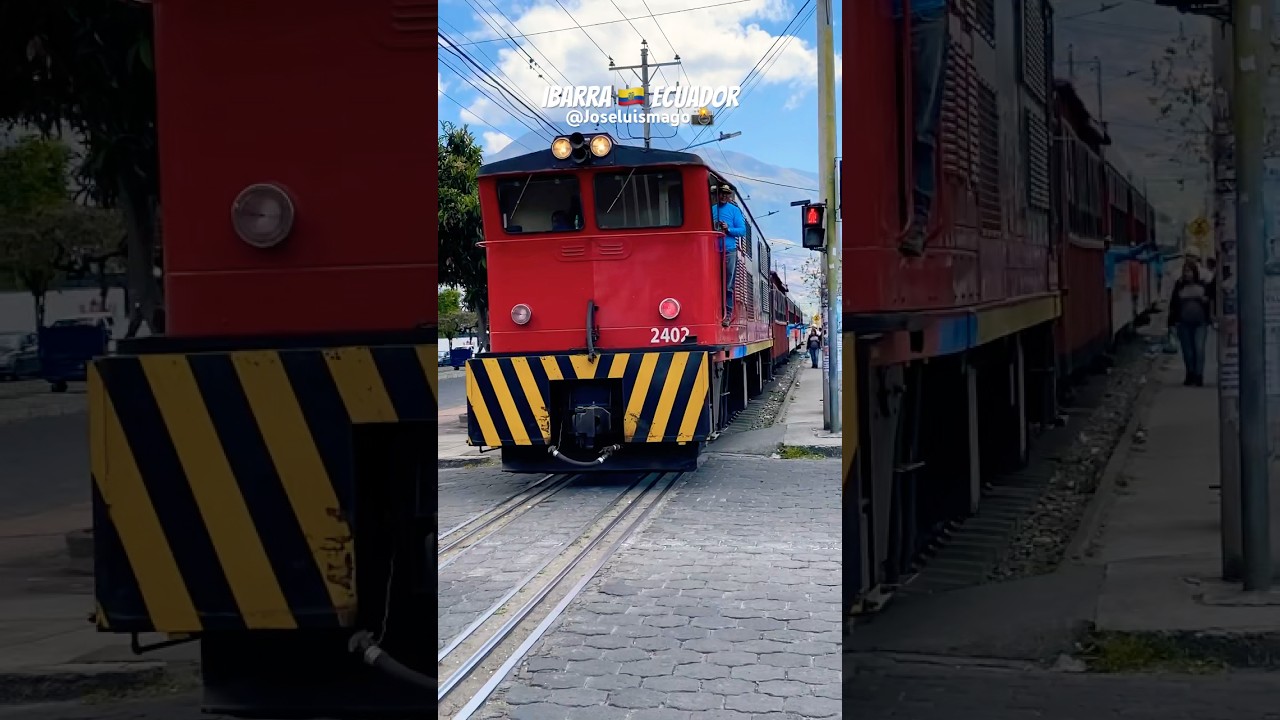 Tren 🚂 de IBARRA 🇪🇨 Ecuador 2024 #ecuador #ibarra