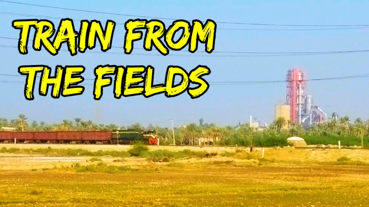 Train from the GREEN FIELDS || Rohri Junction Area's || Pakistan Railways