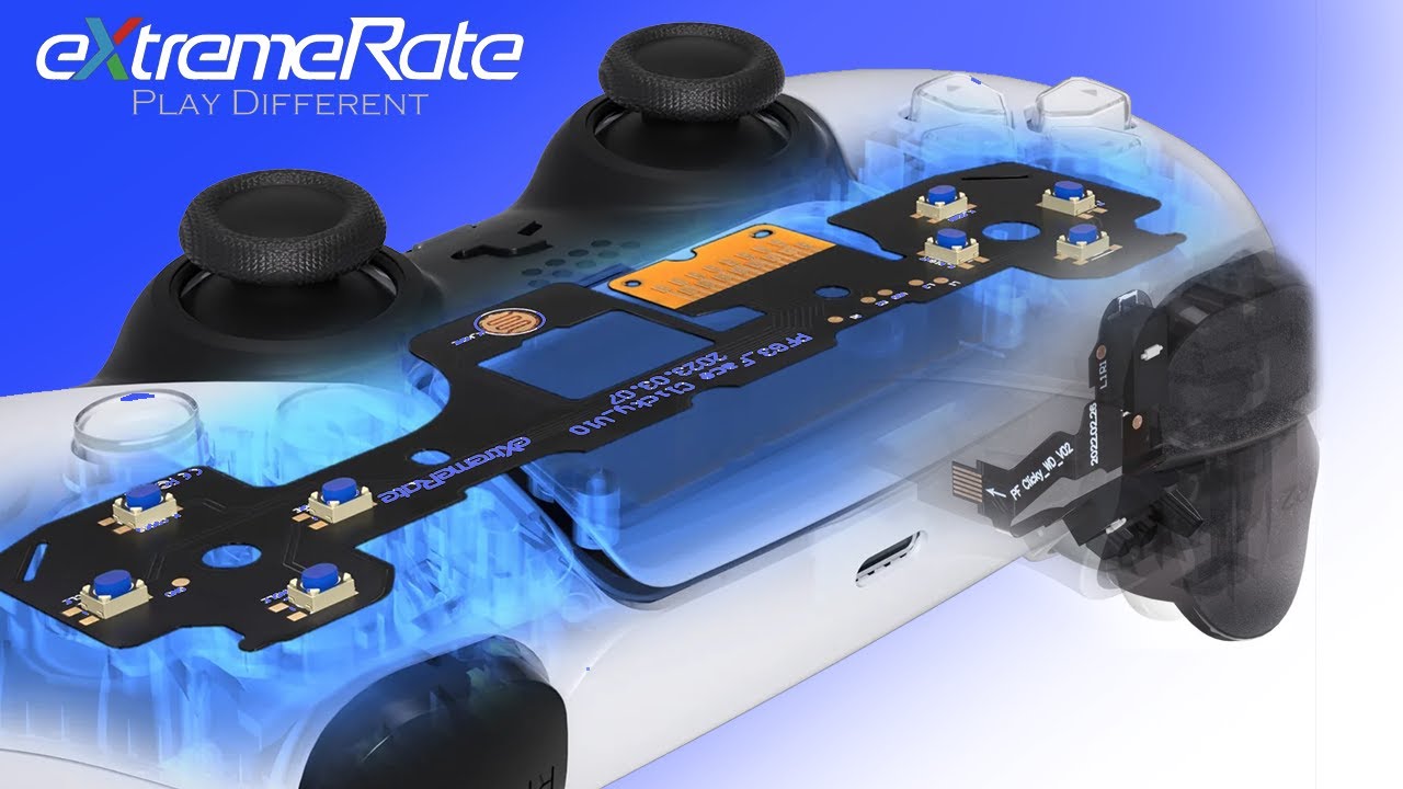 Adding Mechanical Buttons for the Dualsense! - Extremerate Clicky Buttons Mod