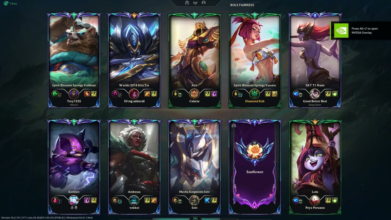 Yunara Nami vs Zeri Lulu
