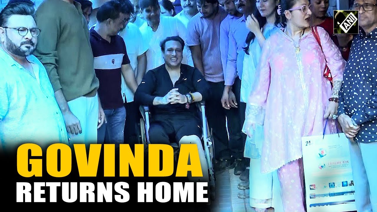 Mumbai: Actor Govinda discharged from hospital days after being shot in leg