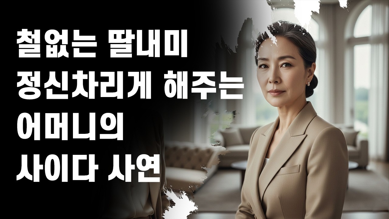 철없는 딸 정신차리게 하는 사이다 사연 ㅣ노후사연ㅣ사이다사연ㅣ사연라디오ㅣ오디오북