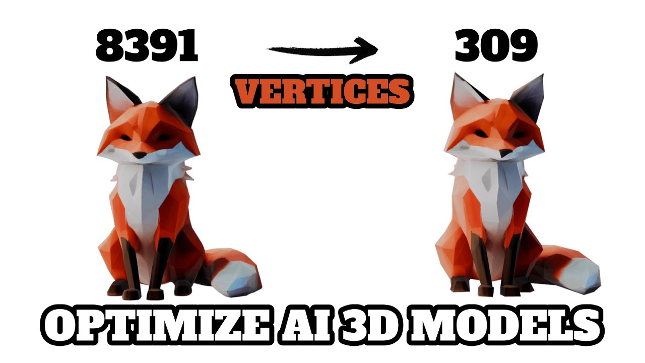 Оптимизируйте 3D-модели ИИ, чтобы они были готовы к игре!