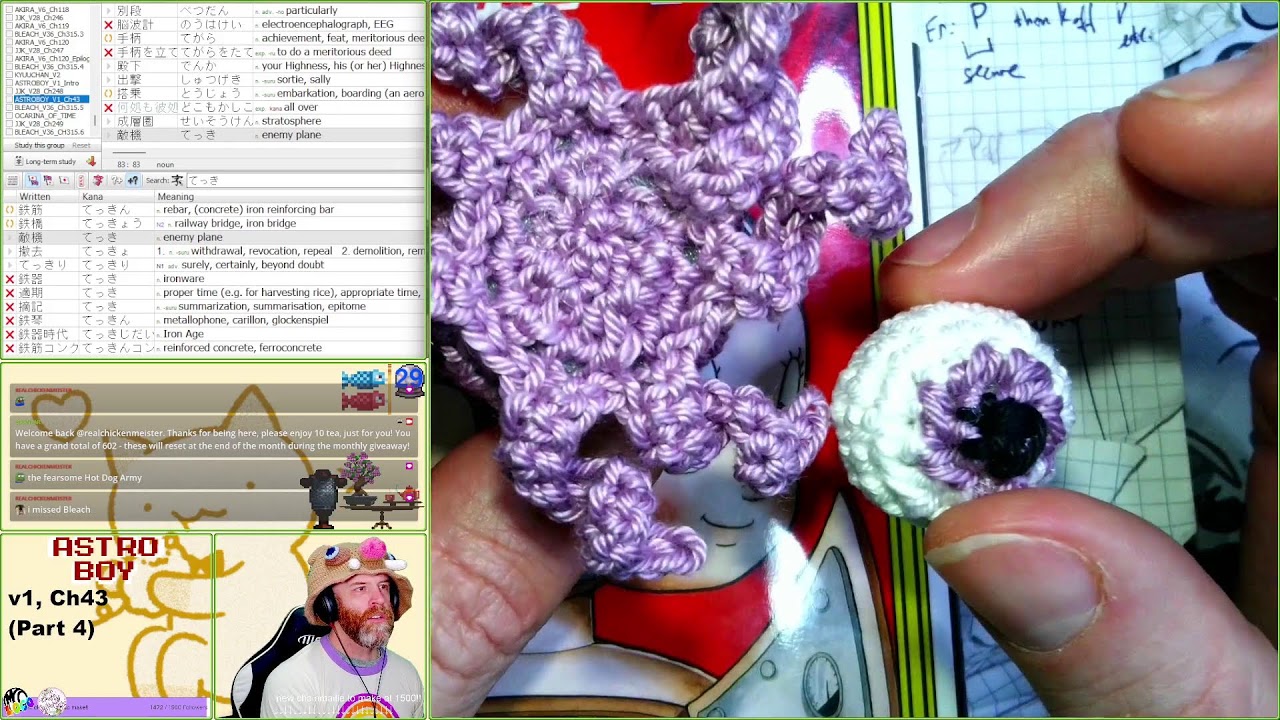 Monthly giveaways!! Tiny objs!! BLEACH, Wonder cat, Astro Boy! | Manga, chainmaille, knitting, more!