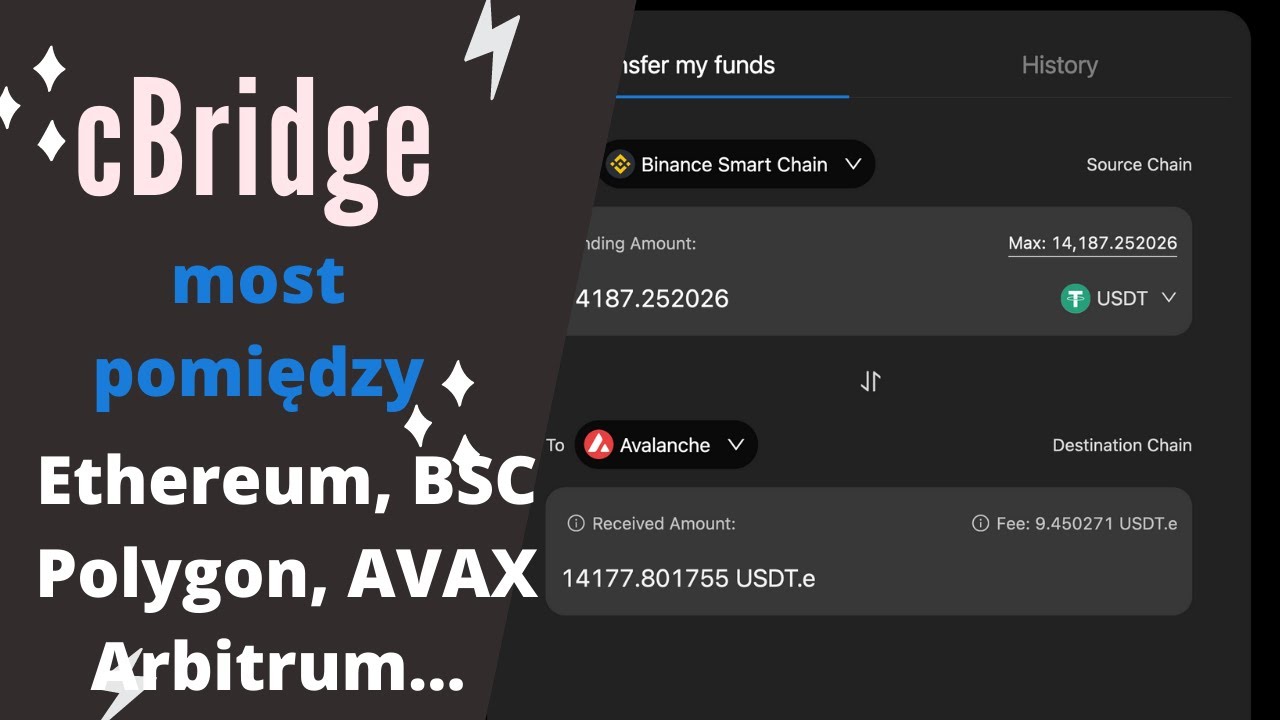 cBridge - most między Ethereum, Polygon, BSC, Fantom, Arbitrum czy AVAX - instrukcja krok po kroku