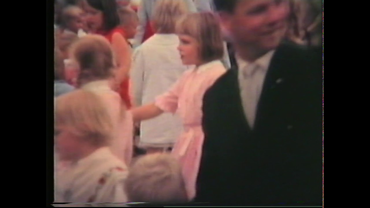 Torsby 1966 -  Midsommar  och Simavslutning Kollsberg med Vattenskidor