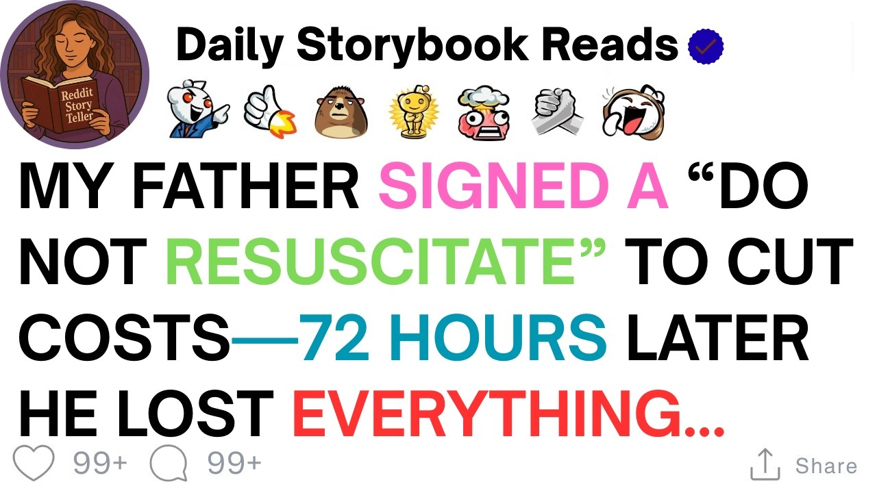 [ Full Story ]My Father Approved A “Do Not Resuscitate” To Cut Costs—72 Hours Later He Lost...