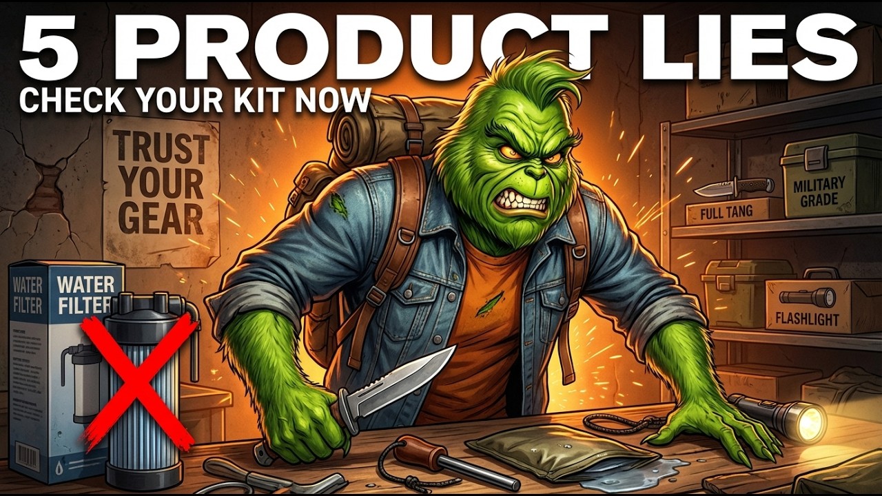 The 5 'Survival' Products That Will Actually Get You Killed